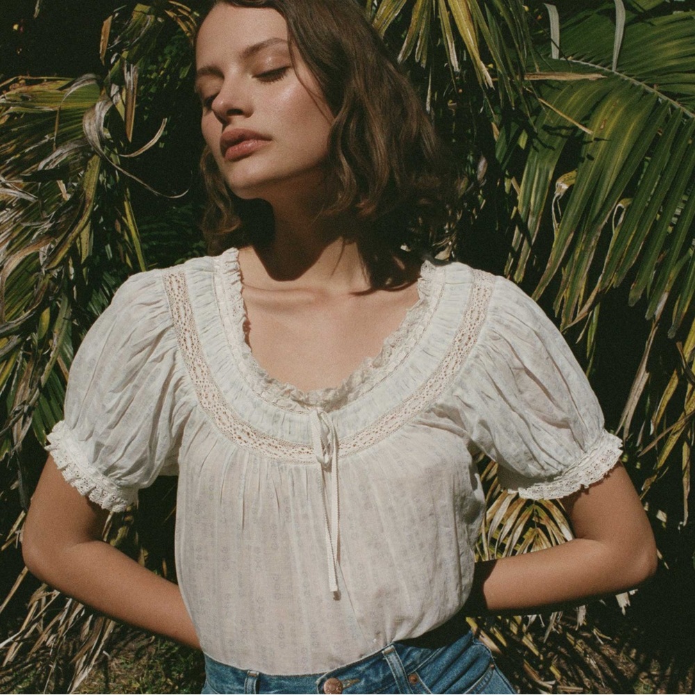 Doen Misty Top, Adeline Garden, S, NWT